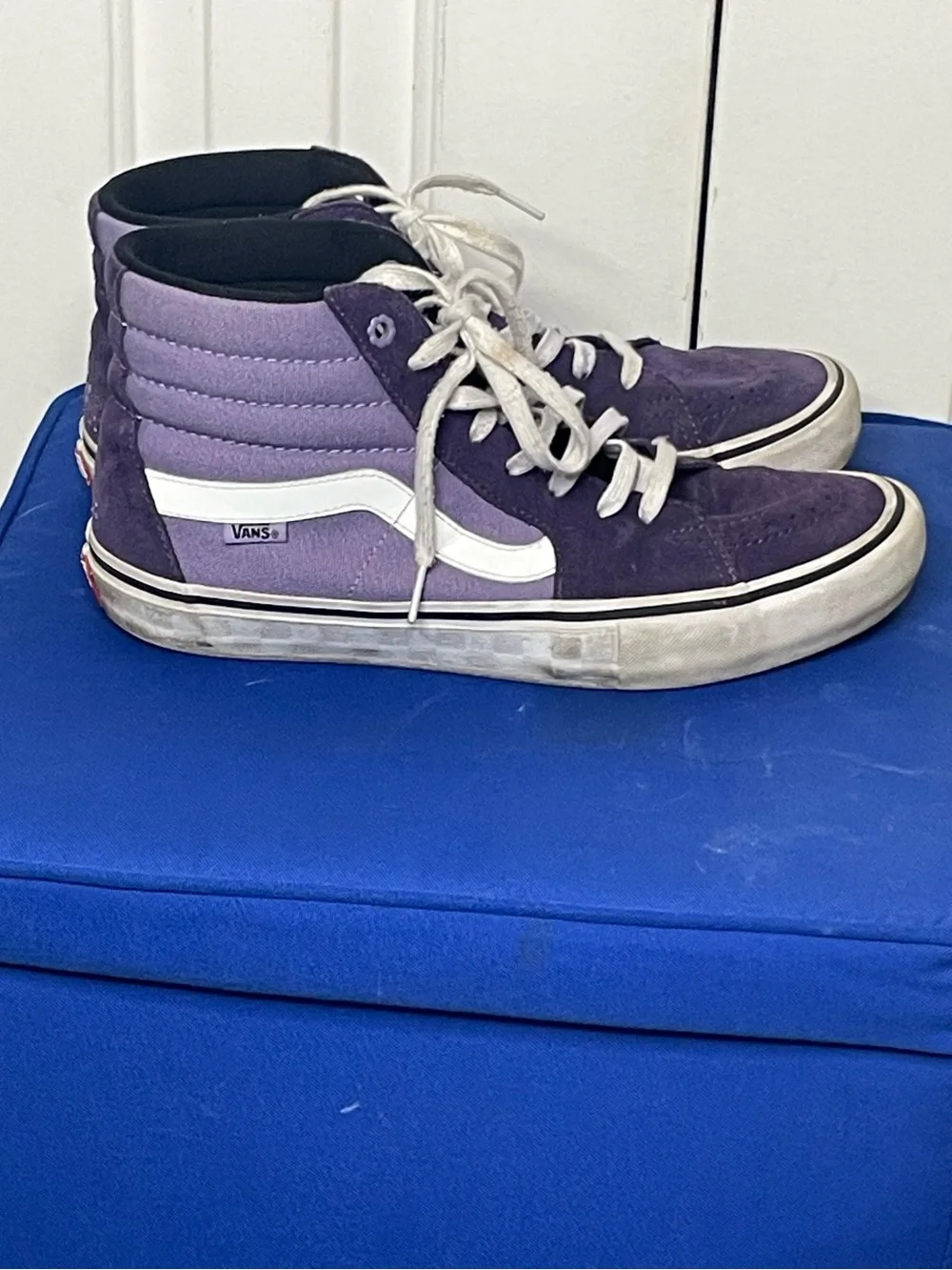 Vans gently worn